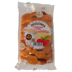 Drożdżówka z nadzieniem o smaku budyniowym 100g